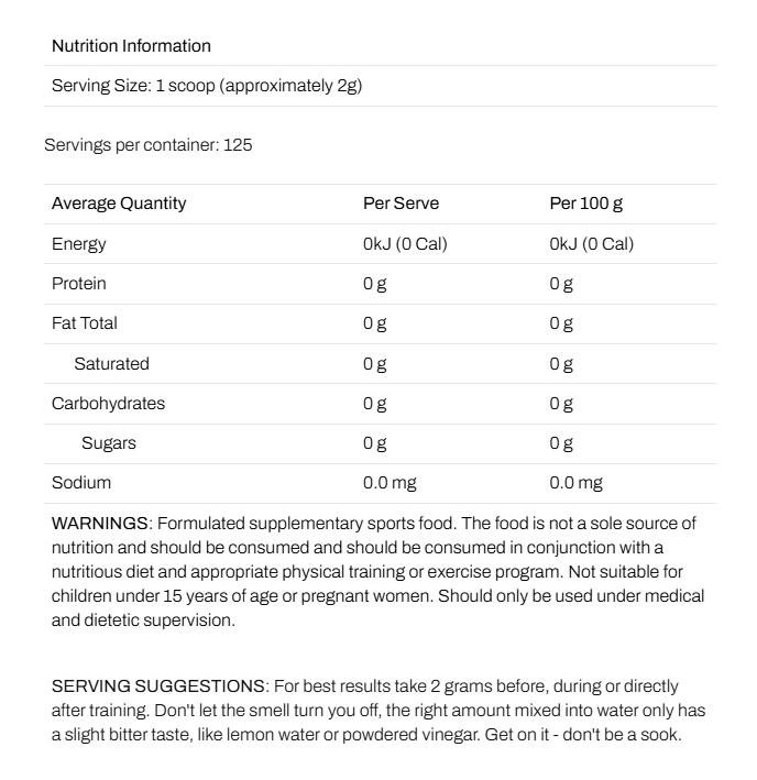 ATP Science Acetyl L-Carnitine | TopDog Nutrition