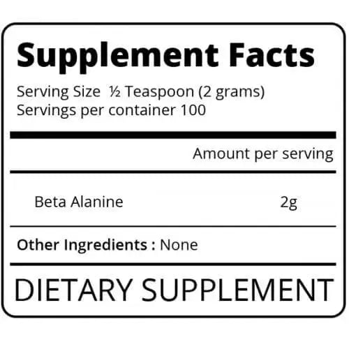 EatMe Beta Alanine 200g | Sky Nutrition