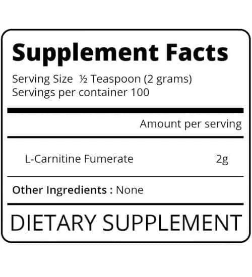EatMe Carnitine Fat Burner 200g | Sky Nutrition