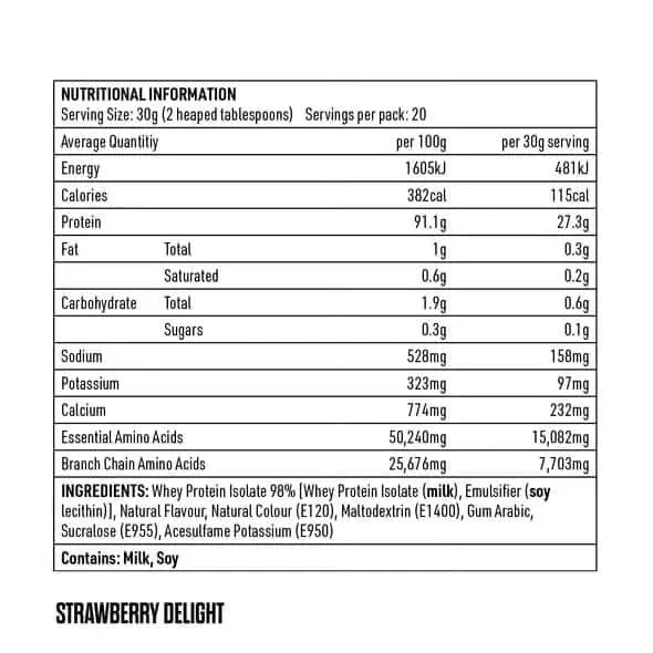 EatMe Lean Shake Protein 100% Isolate | Sky Nutrition
