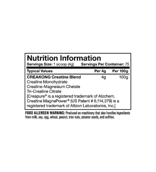 Mutant Crea - kong 300g | Sky Nutrition