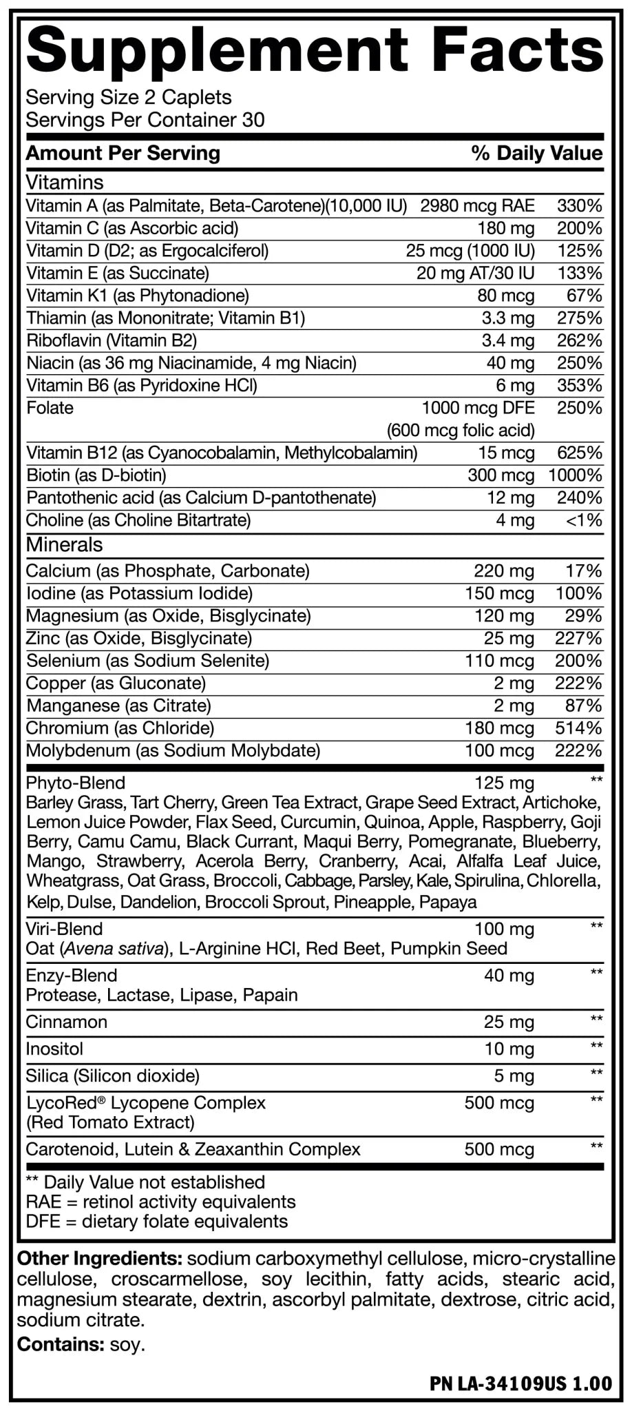 Mutant Multi | TopDog Nutrition