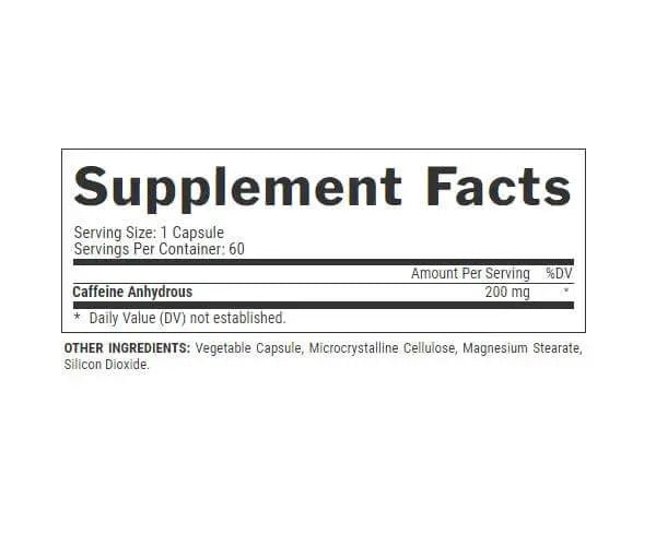 Nutrex Caffeine 200 | Sky Nutrition
