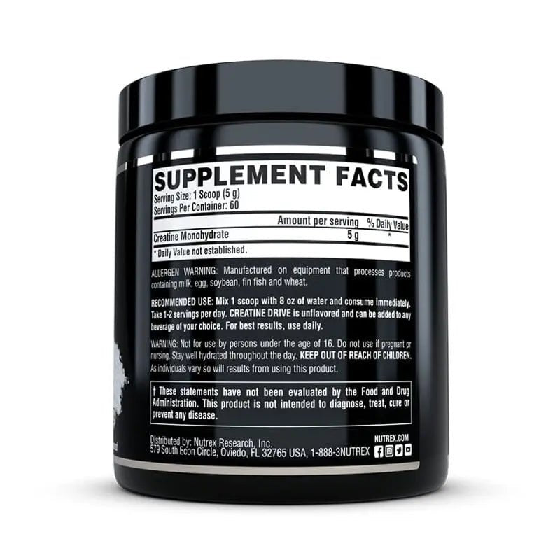 Nutrex Creatine Drive 300g | Sky Nutrition