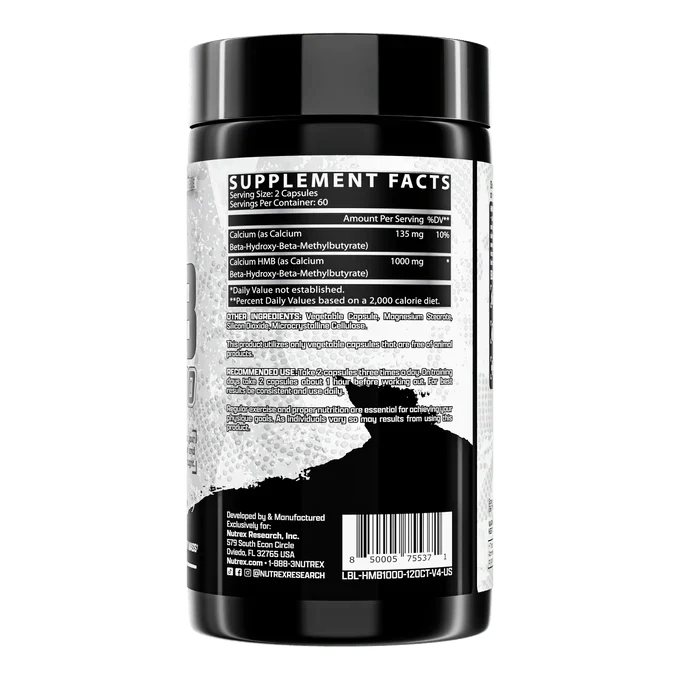 NUTREX HMB 1000 | Sky Nutrition