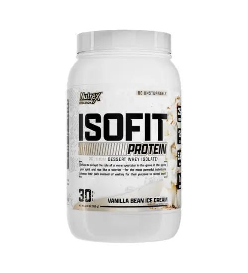 Nutrex IsoFit 100% Whey Isolate Protein + FREE Shaker | Sky Nutrition