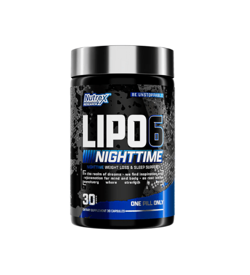 Nutrex Lipo - 6 Black NightTime | Sky Nutrition