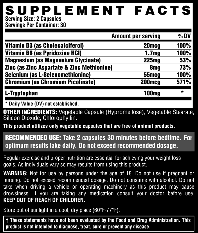 Nutrex Lipo - 6 Black NightTime | Sky Nutrition
