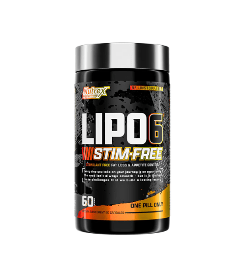 Nutrex Lipo - 6 Black Stim - Free | Sky Nutrition
