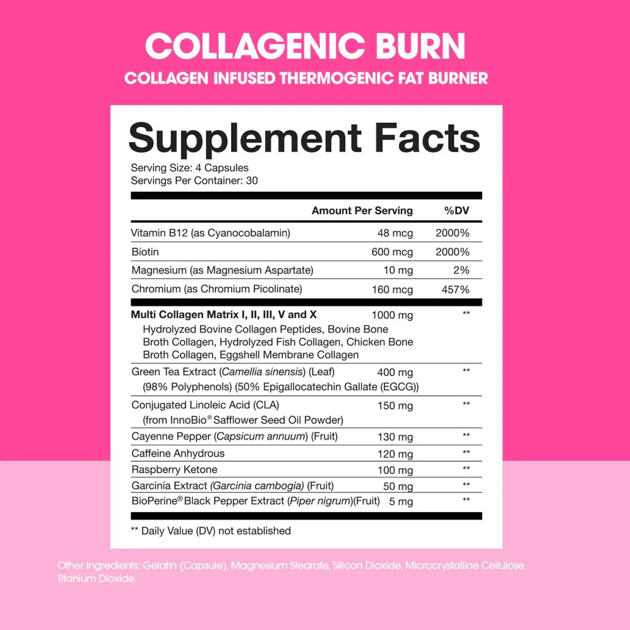 Obvi Collagen Burn Caps | Sky Nutrition