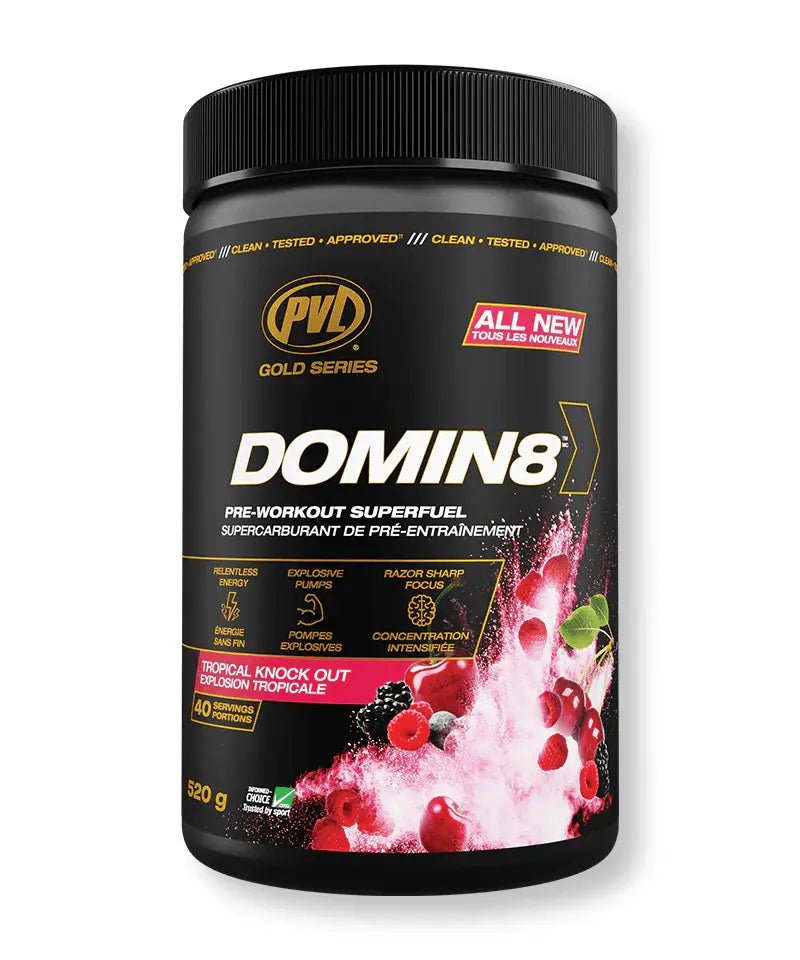 PVL Domin8 Pre Workout Superfuel | Sky Nutrition