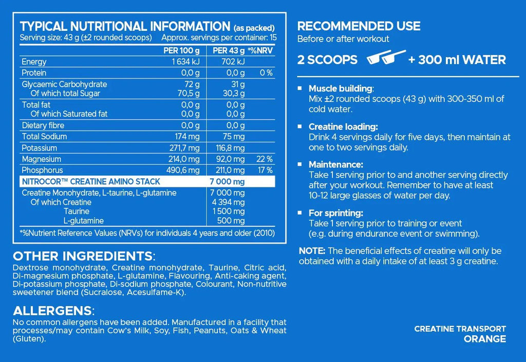 USN Creatine Transport | Sky Nutrition