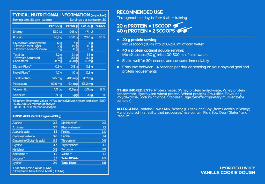 USN Hydrotech Whey Protein | Sky Nutrition