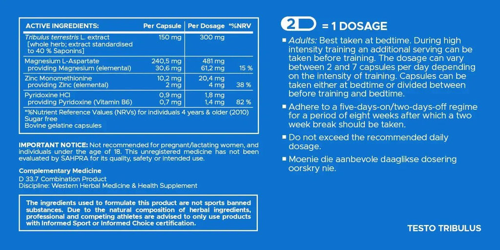 USN Testo Tribulus | Sky Nutrition