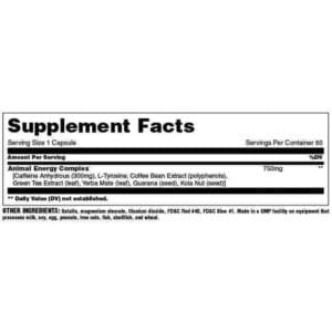 Animal Energy - TopDog Nutrition