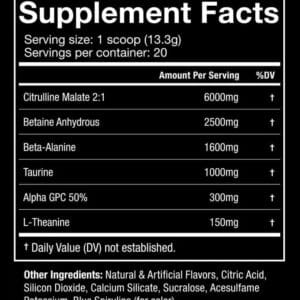 JNX Sports The Curse! Non Stim Pumps + Skull Shaker - TopDog Nutrition