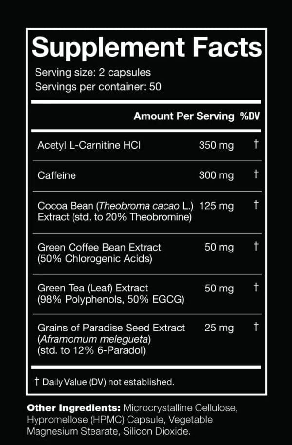 JNX Sports The Omen! Fat Burner - TopDog Nutrition