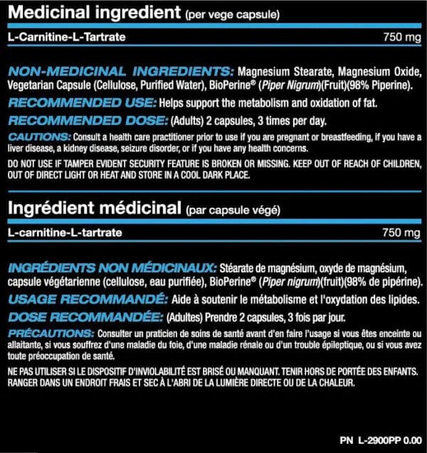 PVL Carnitine Gold - TopDog Nutrition