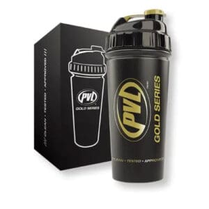 PVL Gold Series Stainless Steel Shaker - TopDog Nutrition