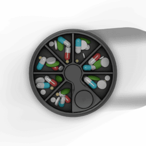 Shakesphere Magnetic Pill Storage Sky Nutrition